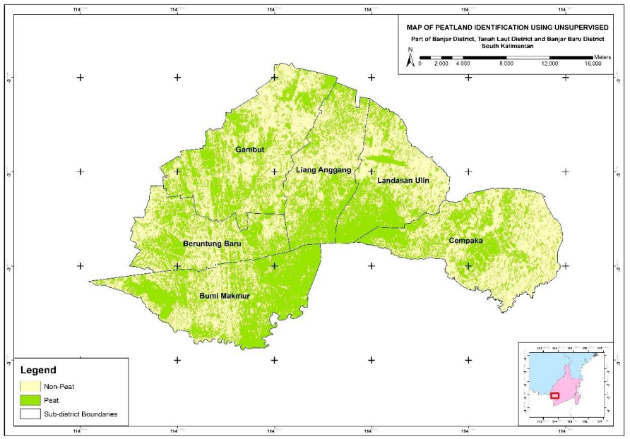 SAR Polarization Combinations - South Kalimantan